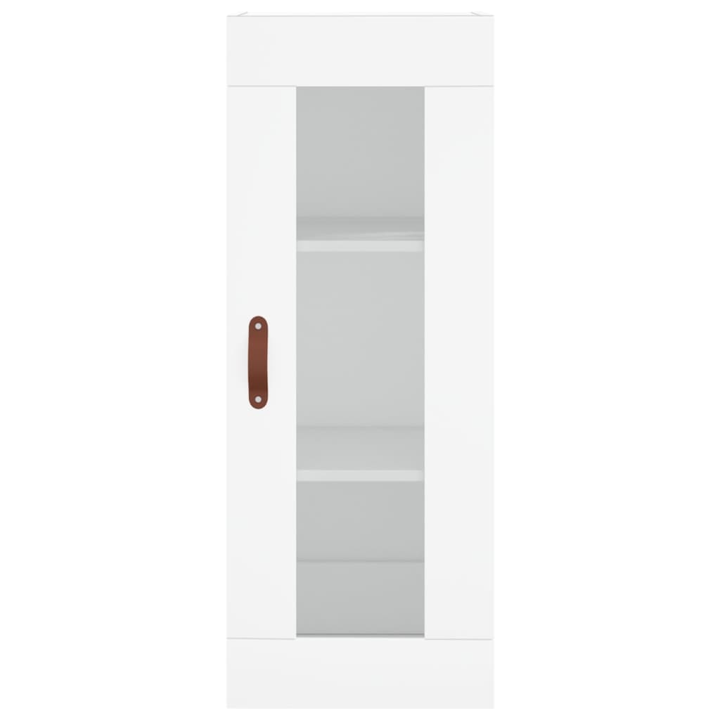 Tall cabinet, white, 34.5x34x180 cm, processed wood