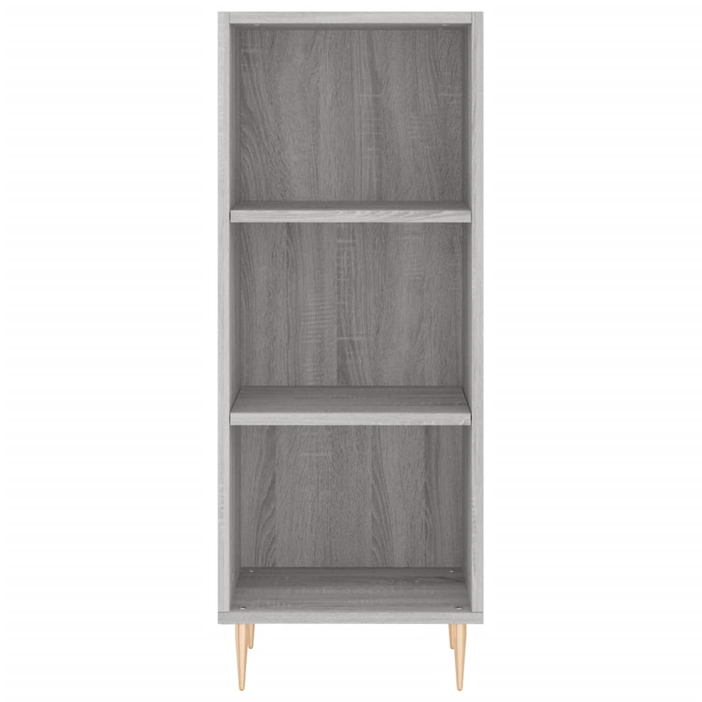 Tall cabinet, sonoma grey, 34.5x34x180 cm, engineered wood