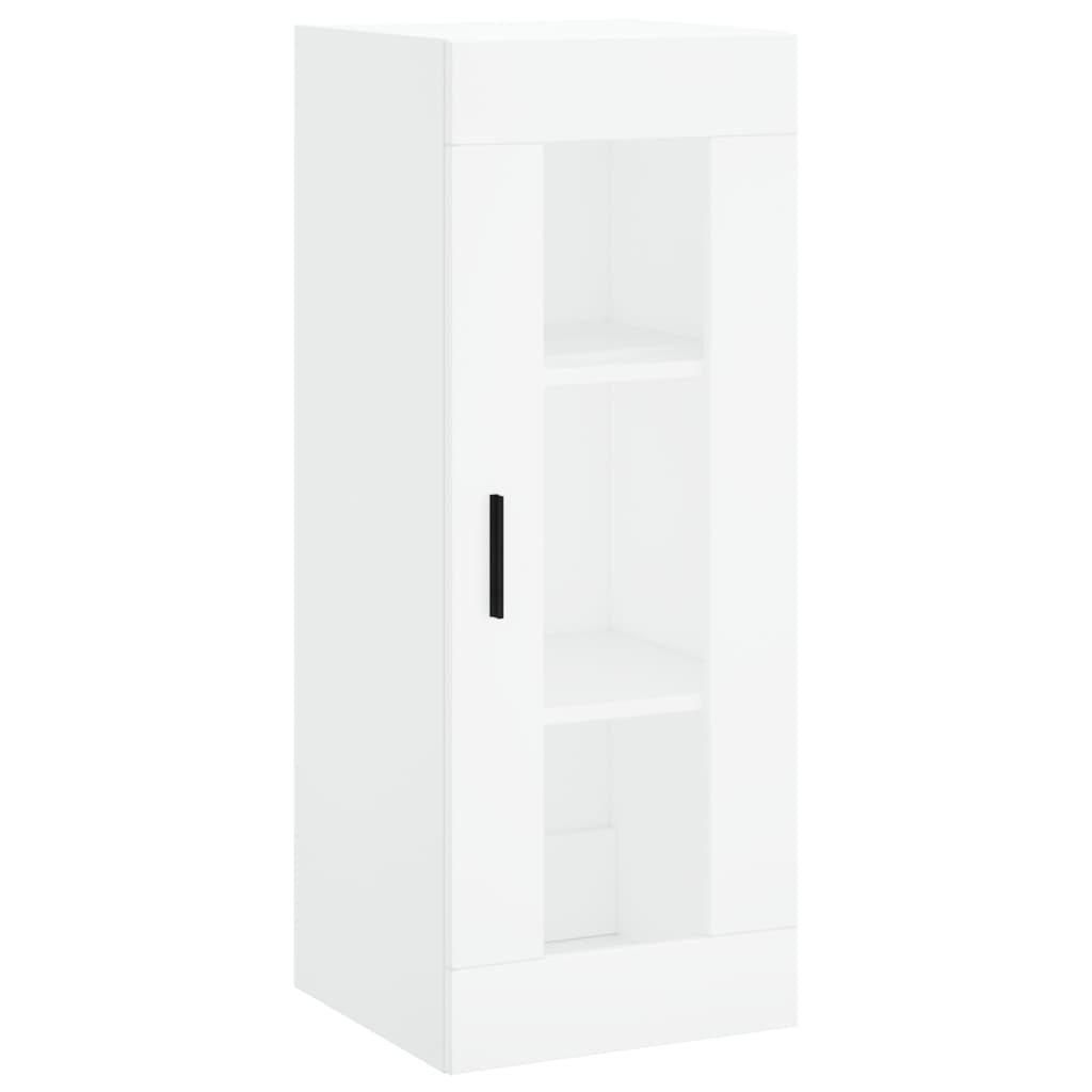 Tall cabinet, white, 34.5x34x180 cm, processed wood