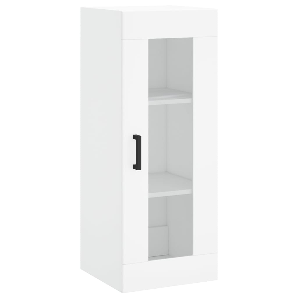 Tall cabinet, white, 34.5x34x180 cm, processed wood