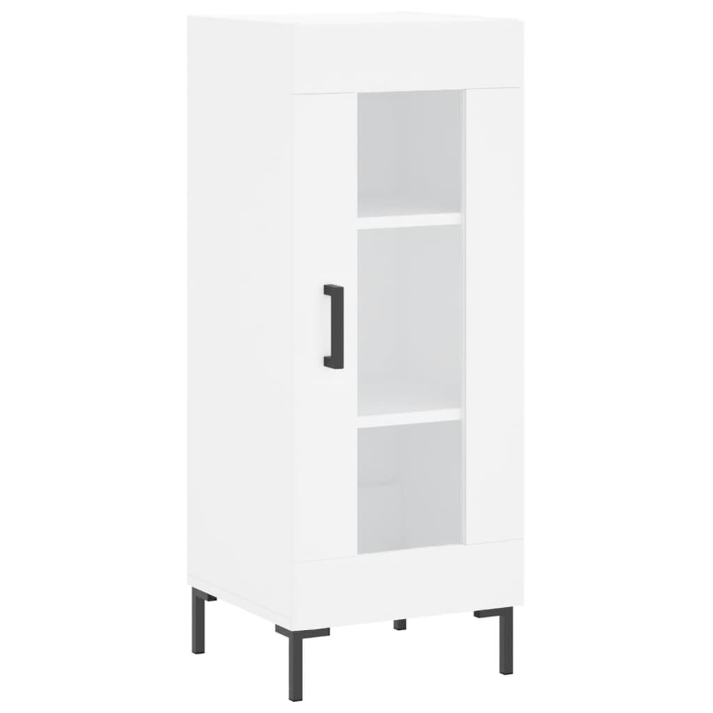 Tall cabinet, white, 34.5x34x180 cm, processed wood