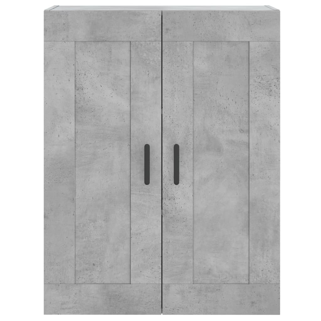 Tall cabinet, concrete gray, 69.5x34x180, composite wood