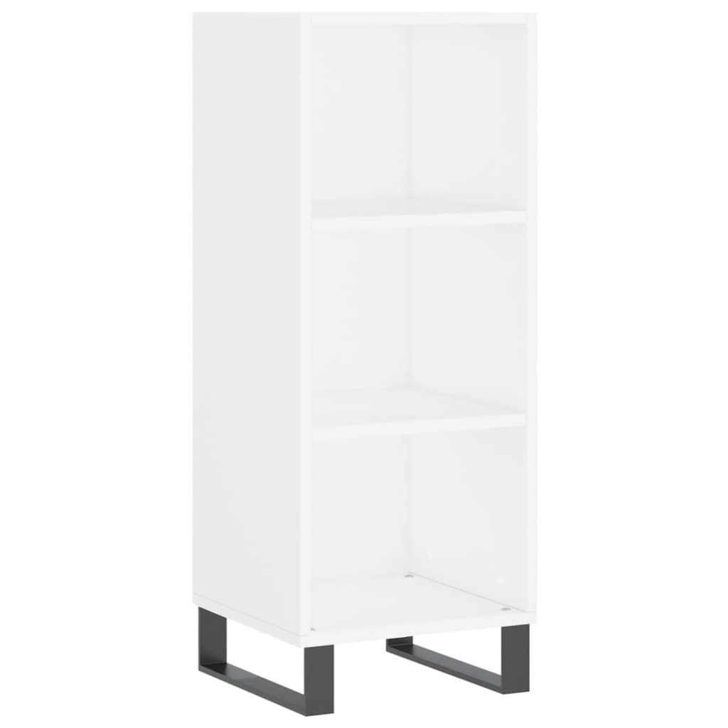 Tall cabinet, white, 34.5x34x180 cm, processed wood