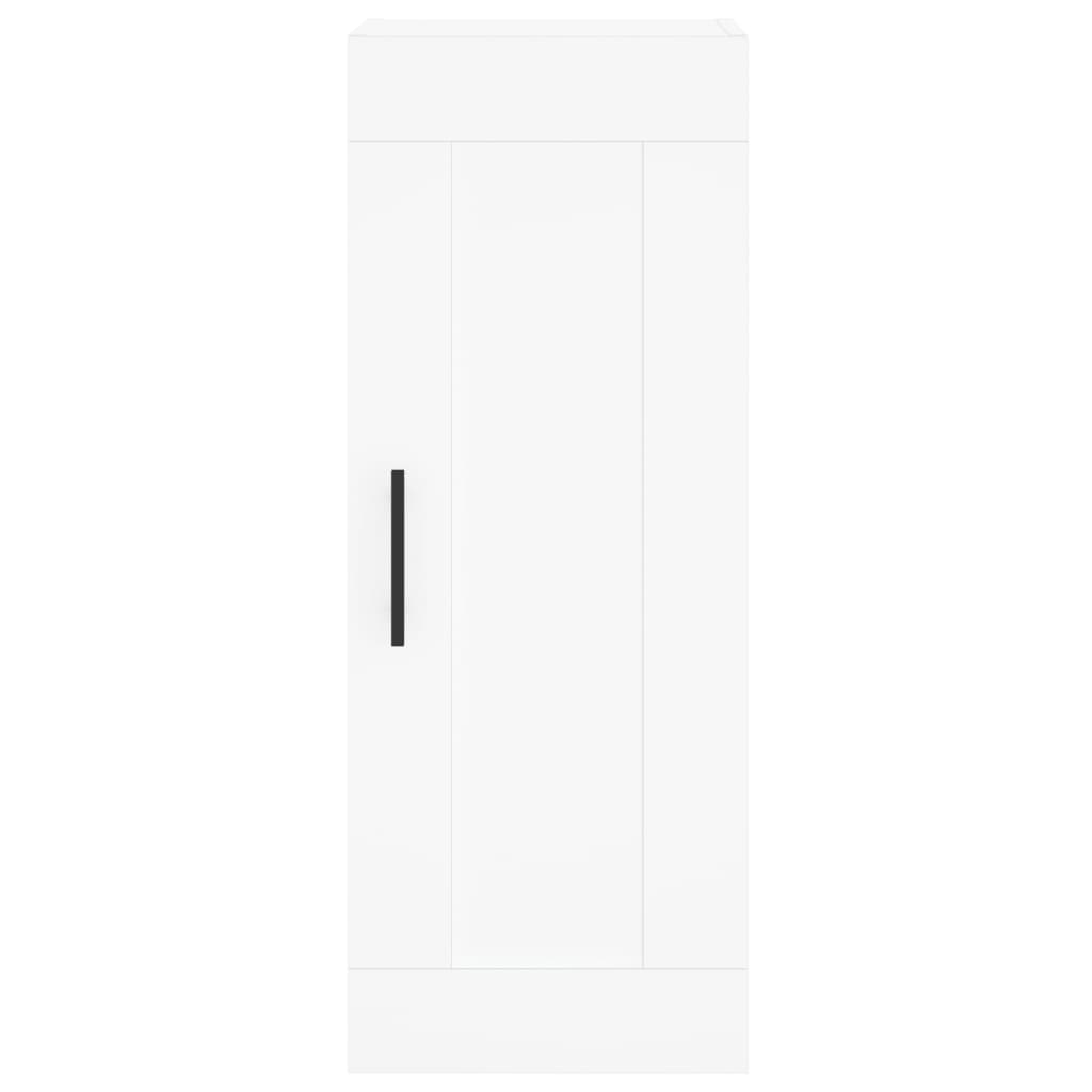 Tall cabinet, white, 34.5x34x180 cm, processed wood