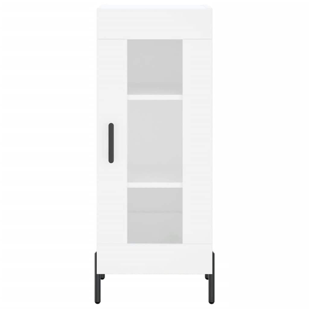 Tall cabinet, white, 34.5x34x180 cm, processed wood