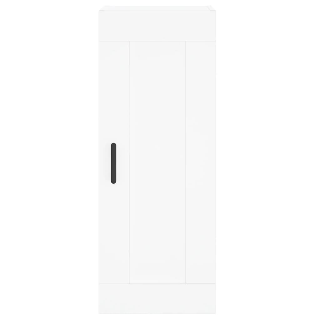 Tall cabinet, white, 34.5x34x180 cm, processed wood