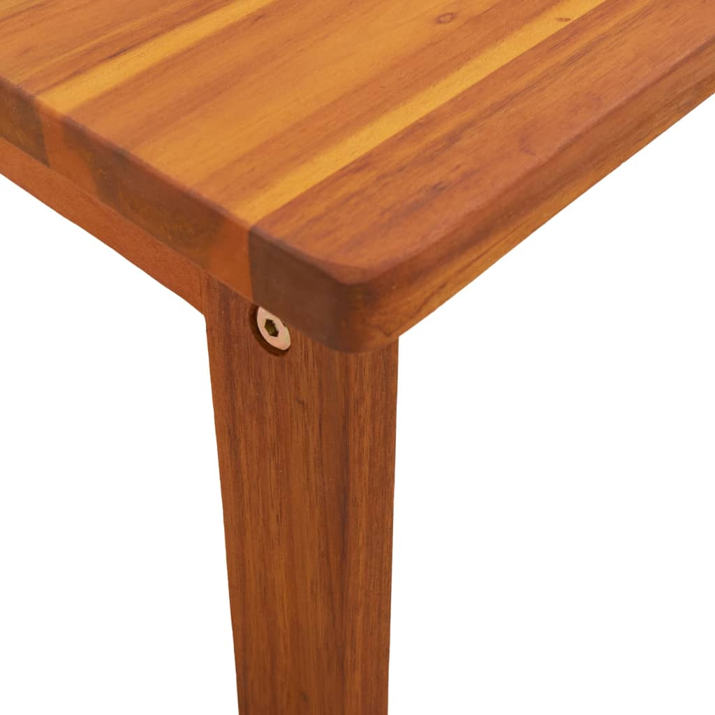 1-step stool, 38x26x22 cm, solid acacia wood