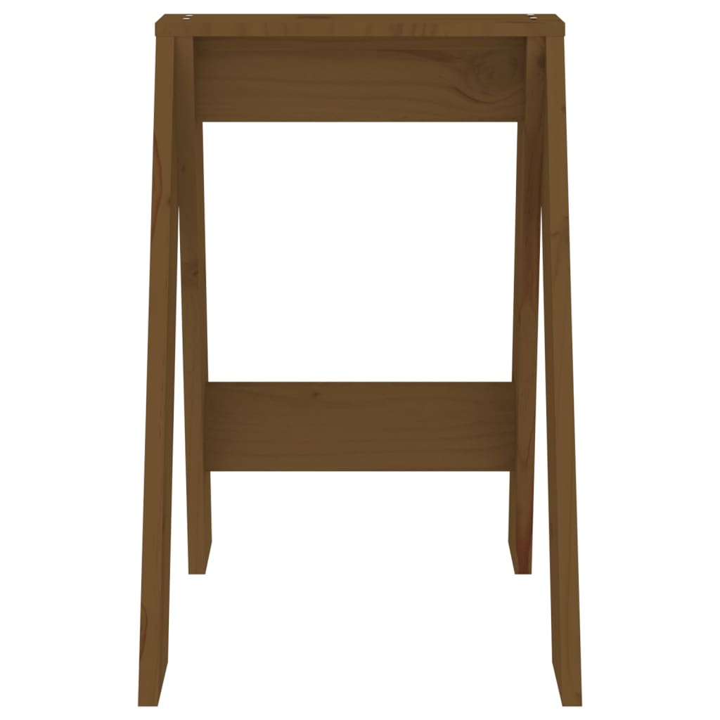 Chairs, 2 pcs., honey brown, 40x40x60 cm, solid pine wood