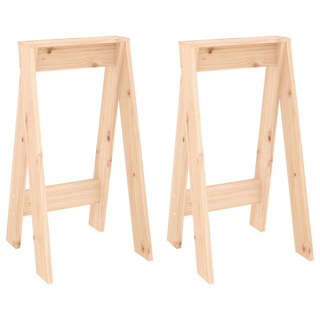 Chairs, 2 pcs., 40x40x75 cm, solid pine wood