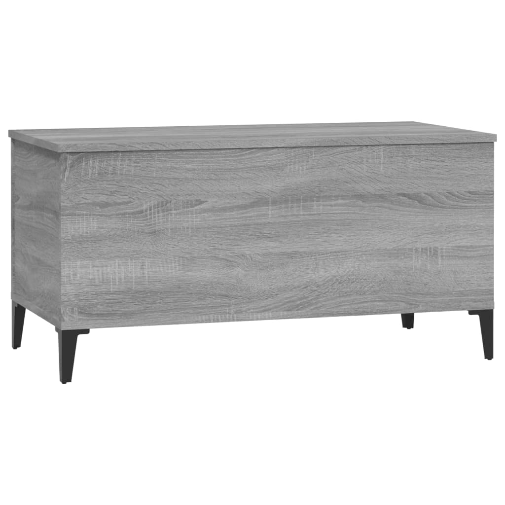 Coffee table, sonoma gray, 90x44.5x45 cm, composite wood