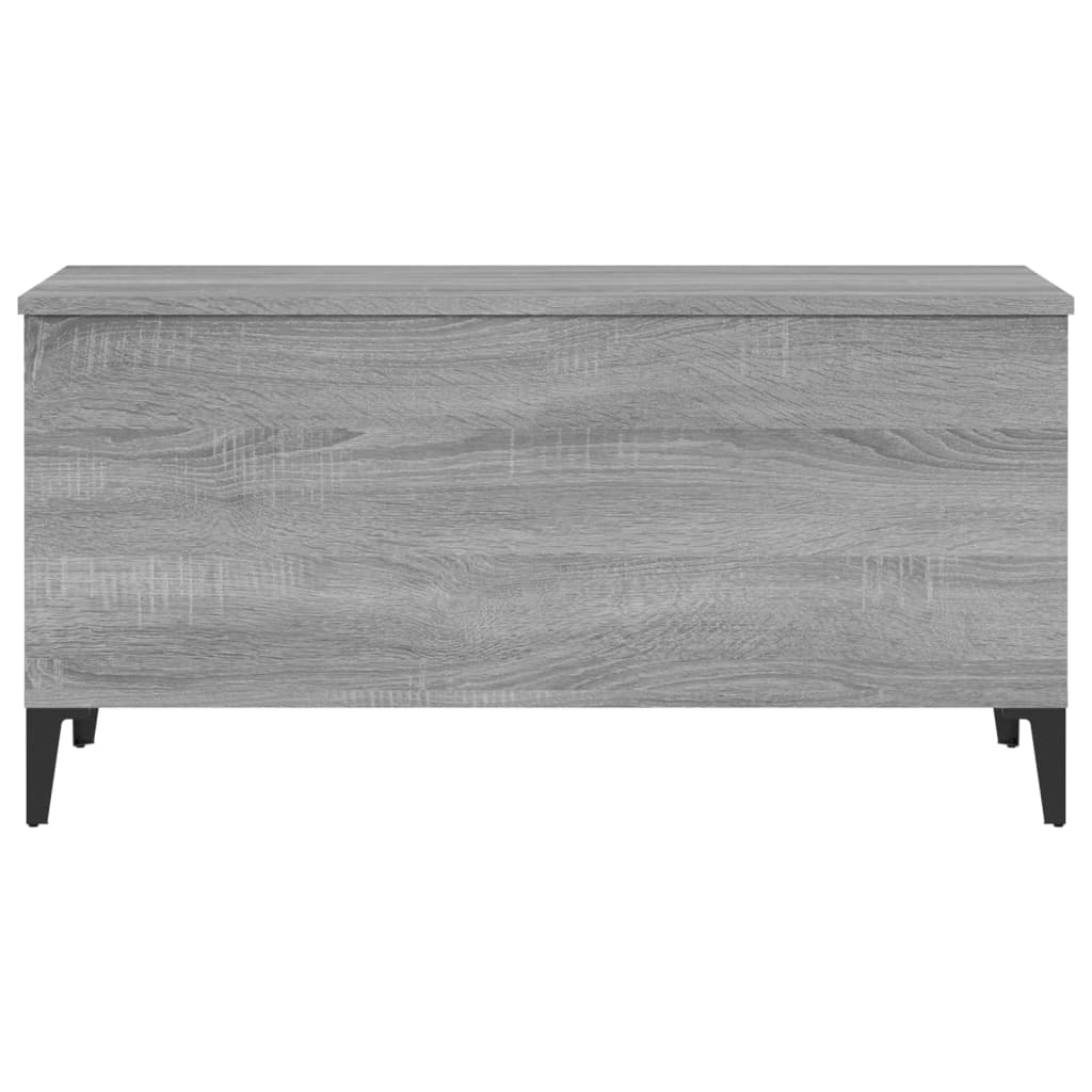 Coffee table, sonoma gray, 90x44.5x45 cm, composite wood