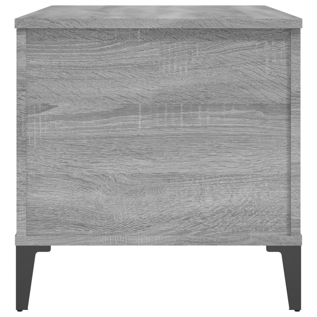 Coffee table, sonoma gray, 90x44.5x45 cm, composite wood