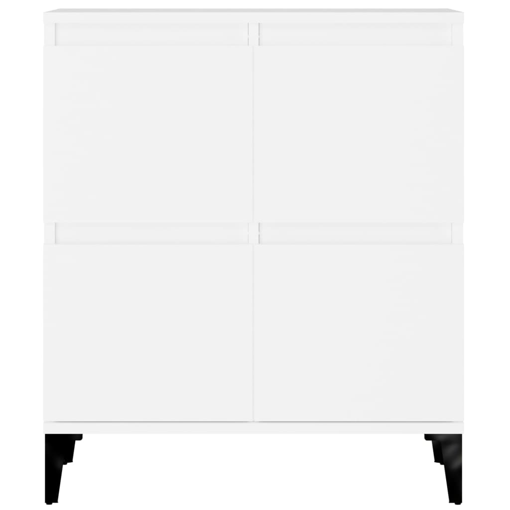 Cabinets, 3 pcs, white, 60x35x70 cm, processed wood