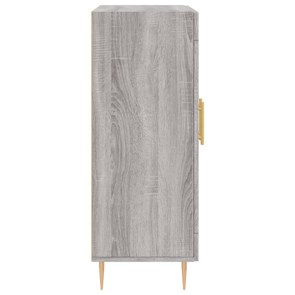 Wardrobe, sonoma gray, 69.5x34x90 cm, composite wood