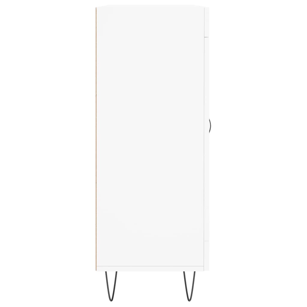 Sideboard, white, 69.5x34x90 cm, composite wood