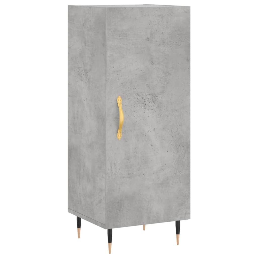 Sideboard, concrete grey, 34.5x34x90 cm, composite wood