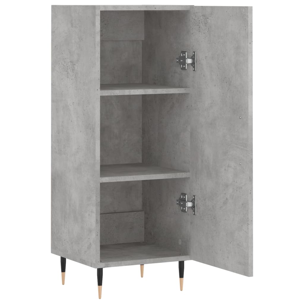 Sideboard, concrete grey, 34.5x34x90 cm, composite wood