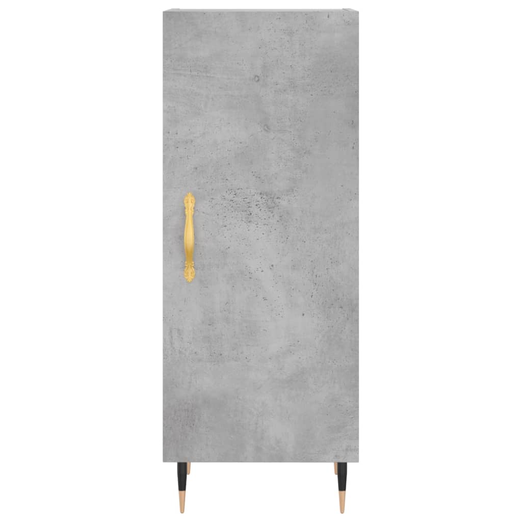 Sideboard, concrete grey, 34.5x34x90 cm, composite wood