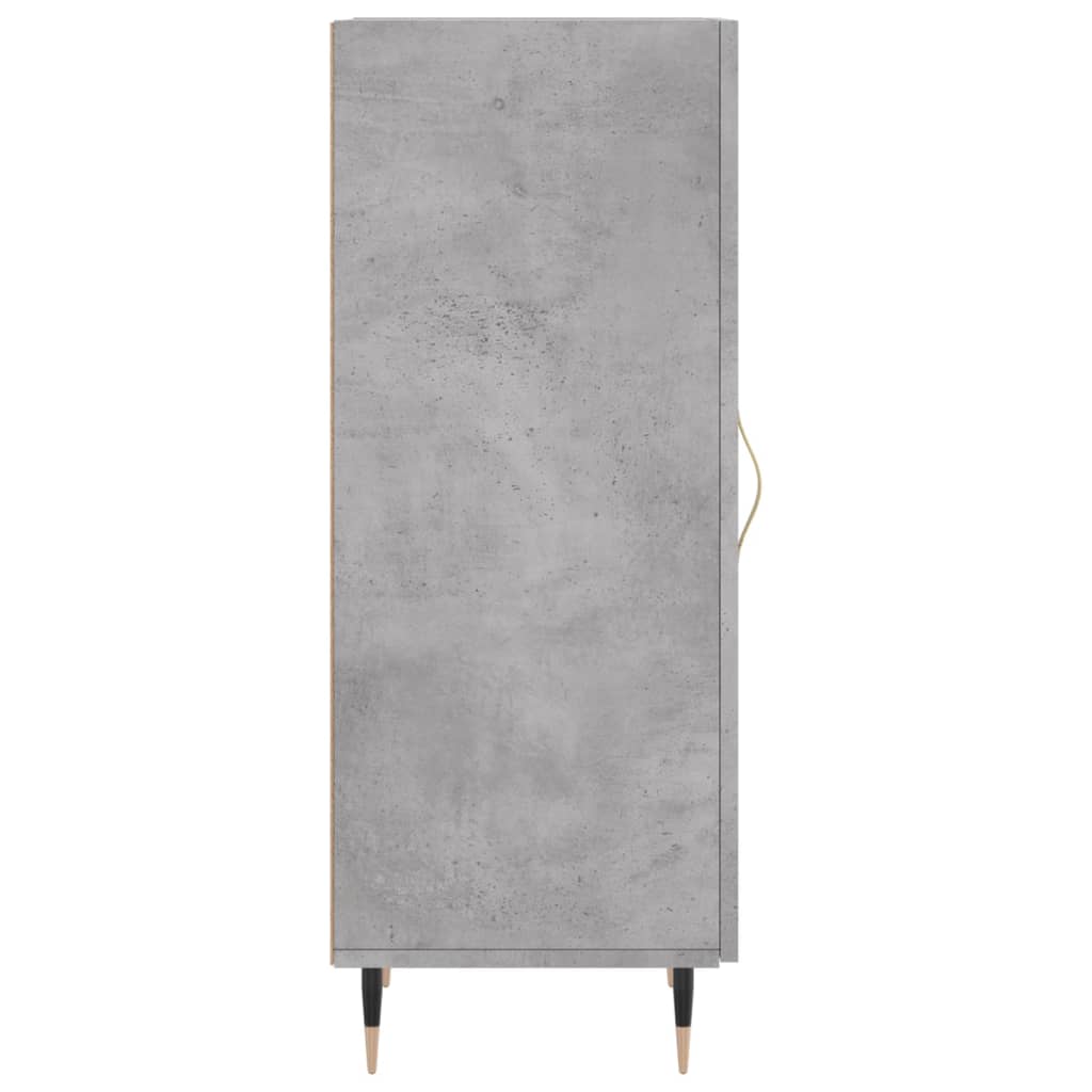 Sideboard, concrete grey, 34.5x34x90 cm, composite wood