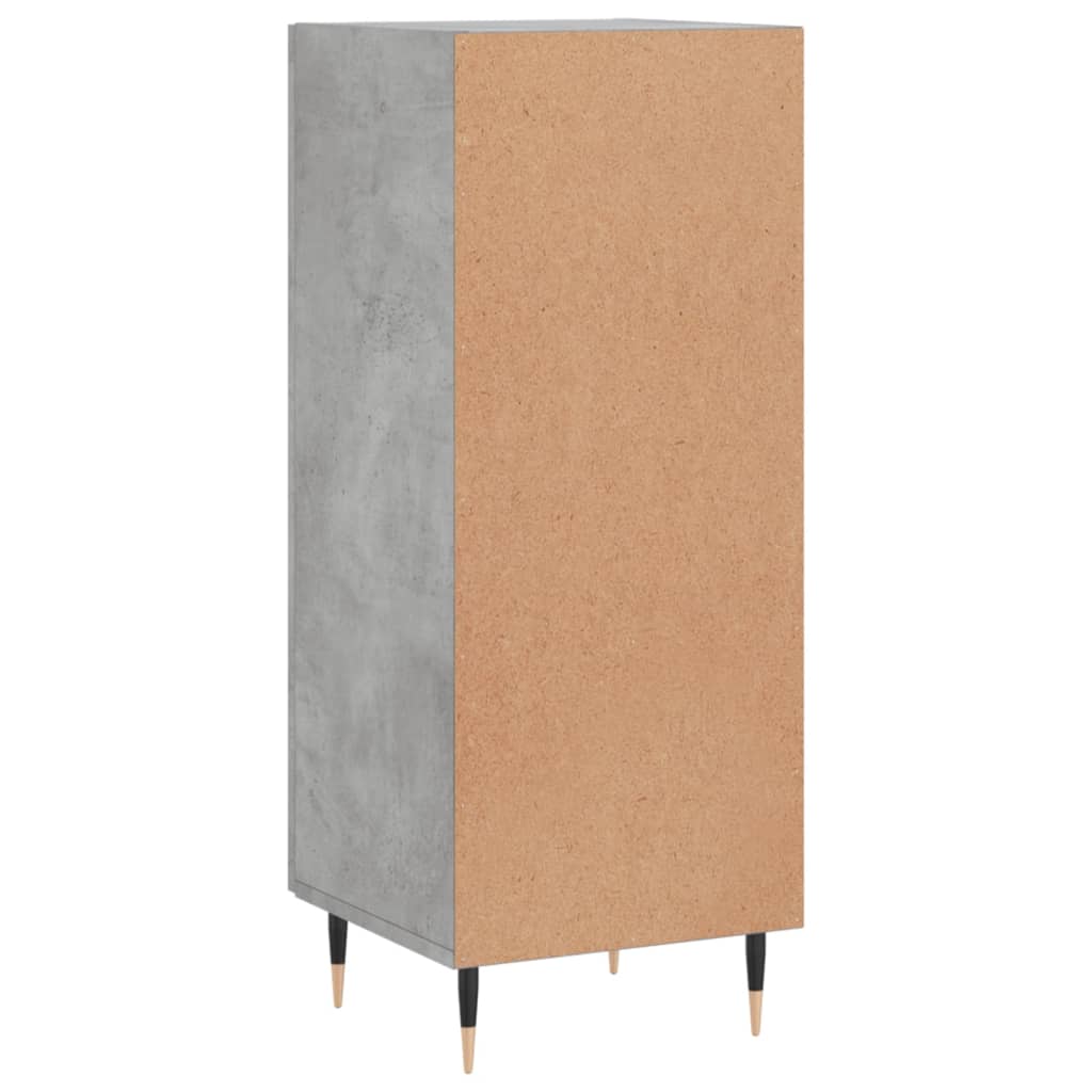 Sideboard, concrete grey, 34.5x34x90 cm, composite wood