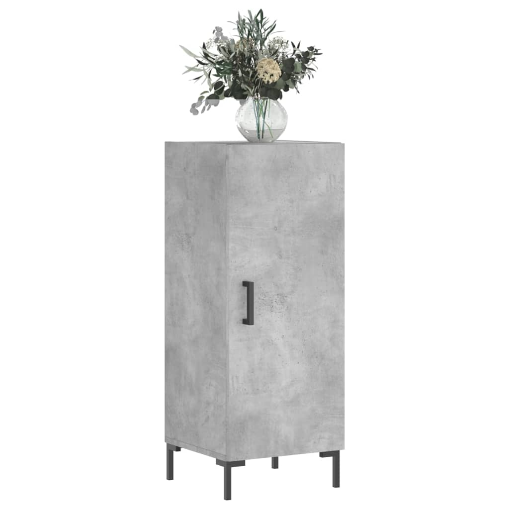 Sideboard, concrete grey, 34.5x34x90 cm, composite wood