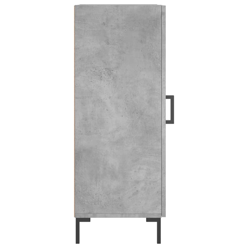 Sideboard, concrete grey, 34.5x34x90 cm, composite wood