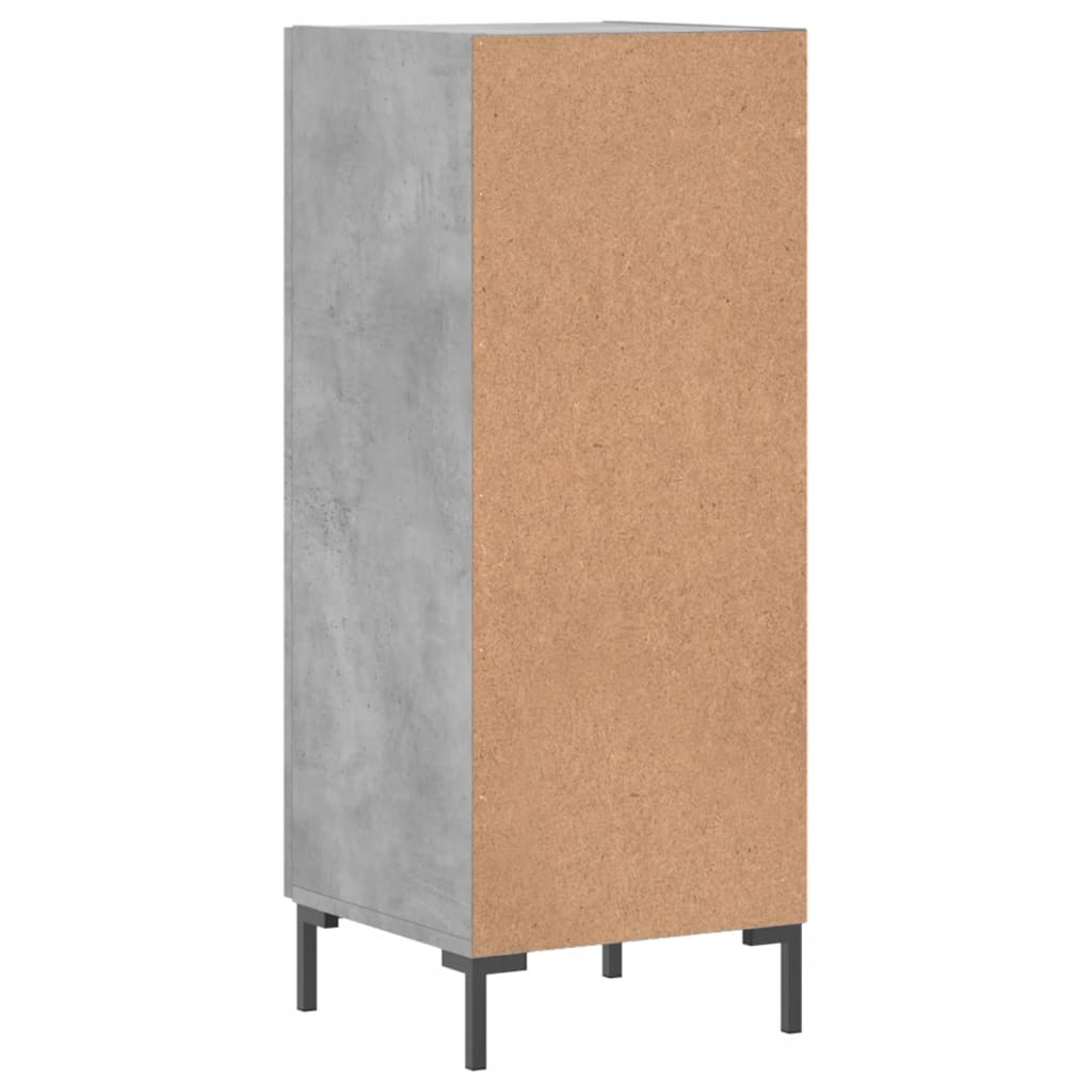 Sideboard, concrete grey, 34.5x34x90 cm, composite wood