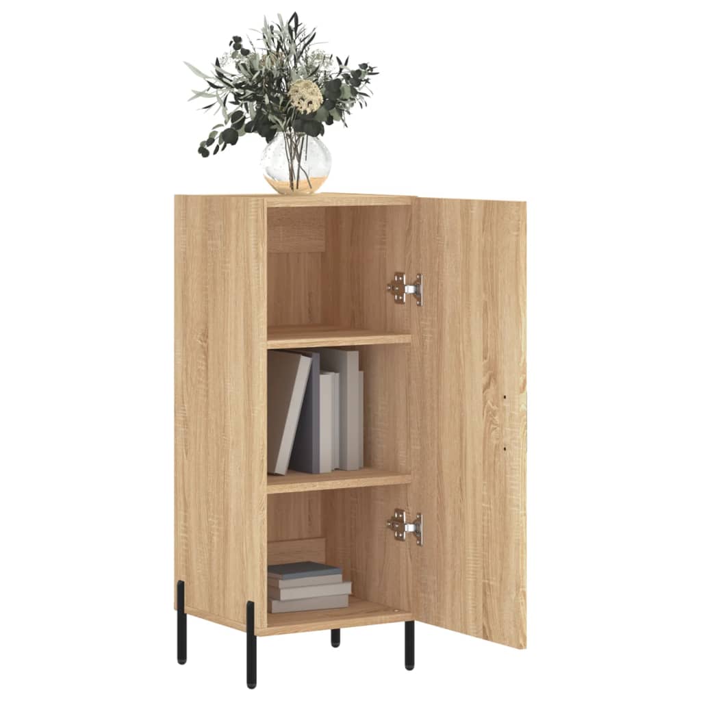 Sideboard, sonoma oak, 34.5x34x90 cm, composite wood