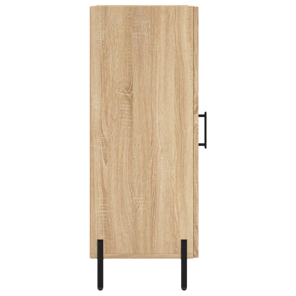 Sideboard, sonoma oak, 34.5x34x90 cm, composite wood