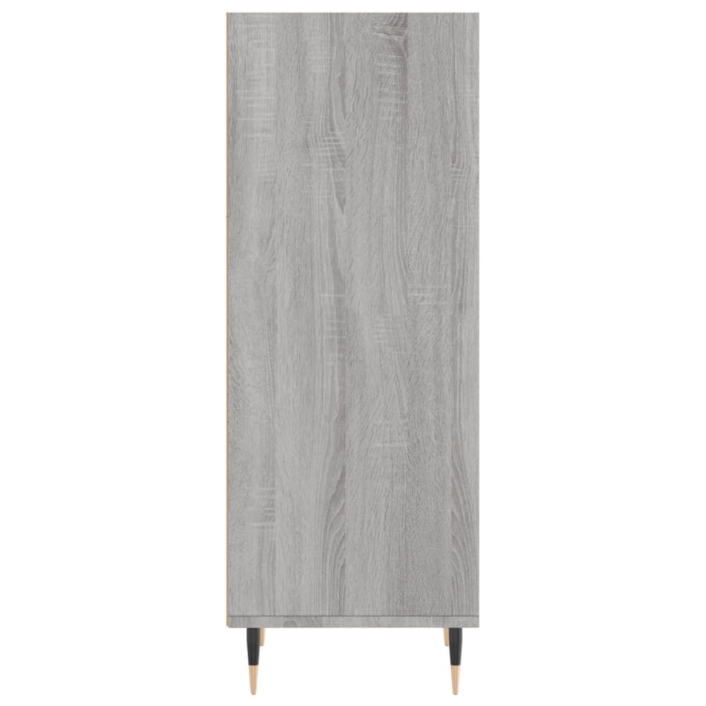 Sideboard, sonoma grey, 34.5x32.5x90 cm, composite wood