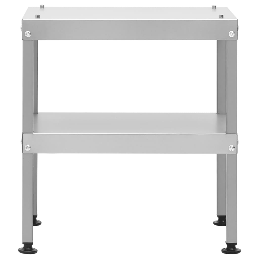 Smoker oven table, 40x28x44.5 cm, galvanized steel