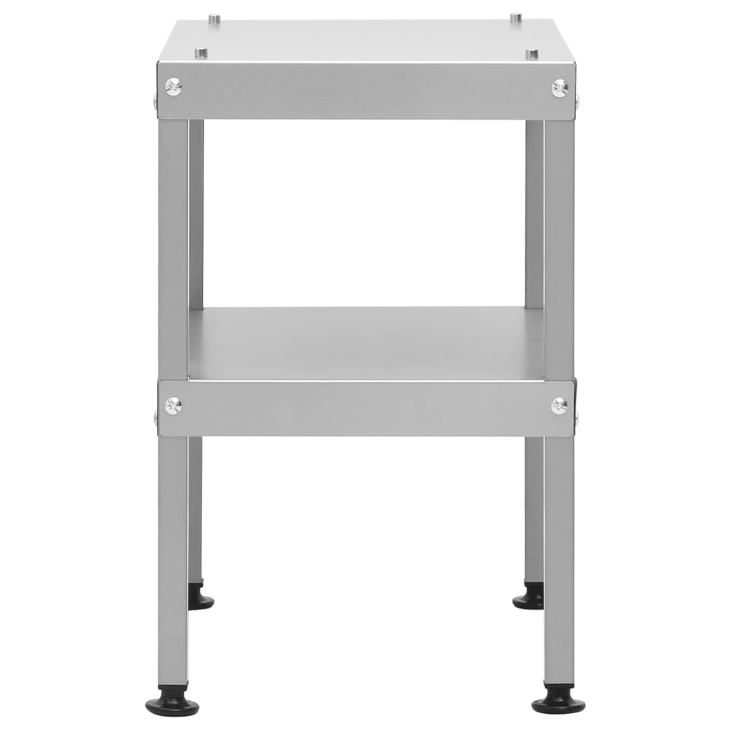 Smoker oven table, 40x28x44.5 cm, galvanized steel