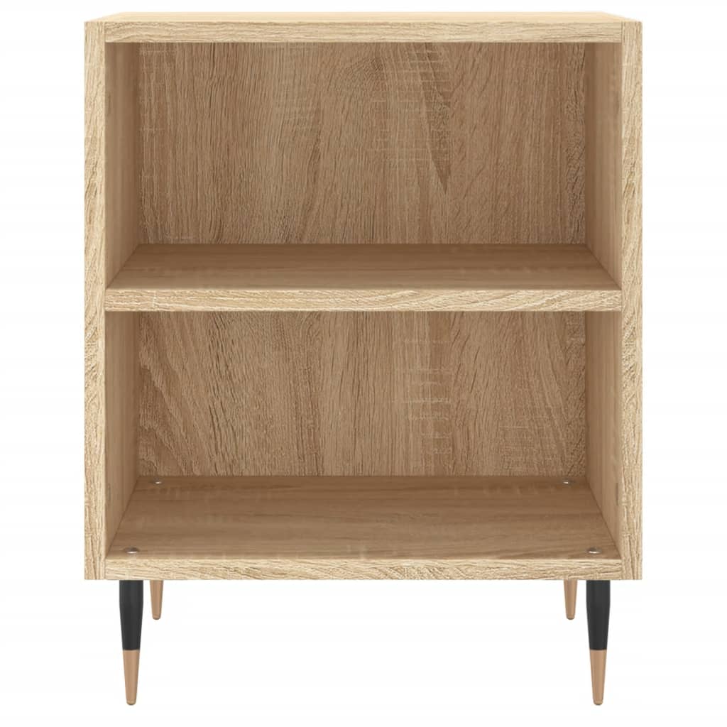 Bedside tables, 2 pcs., sonoma oak, 40x30x50 cm, composite wood