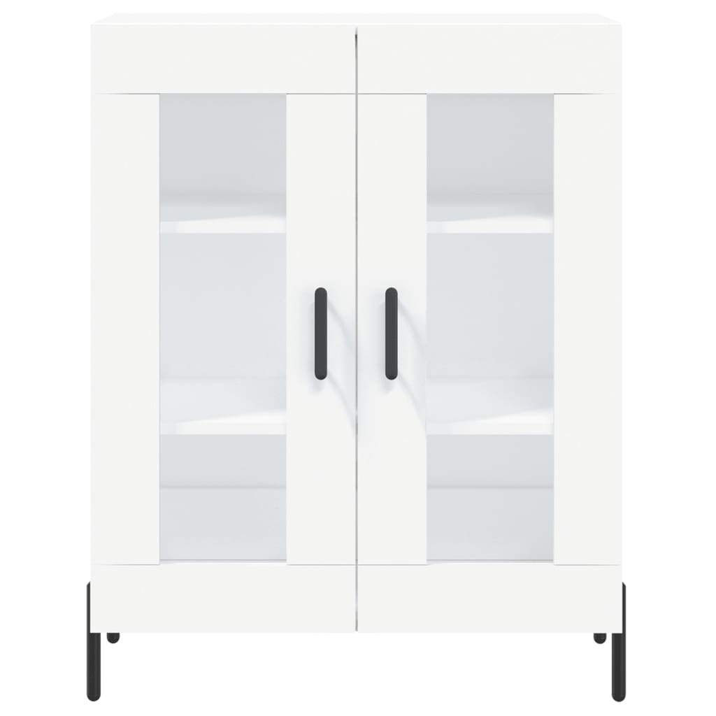 Tall cabinet, white, 69.5x34x180 cm, composite wood