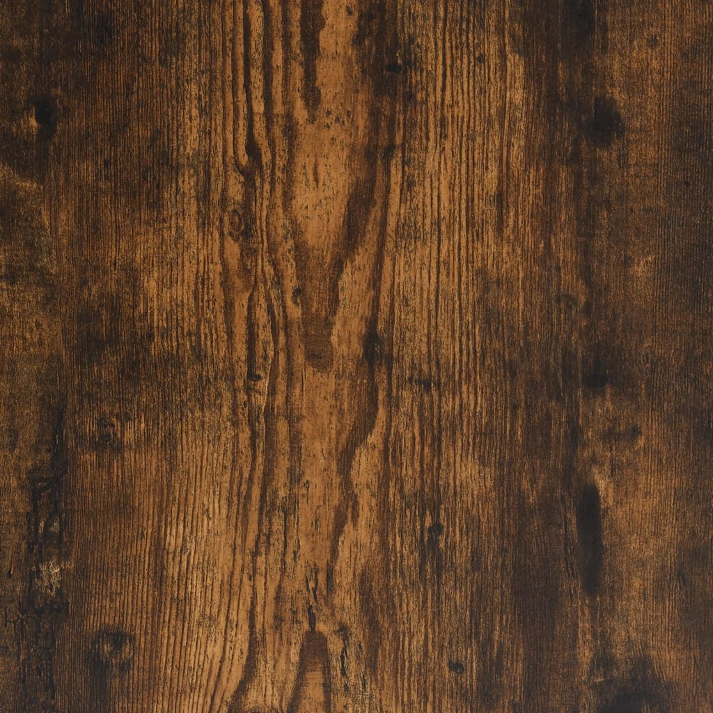 Tall cabinet, smoky oak, 34.5x32.5x180 cm, processed wood