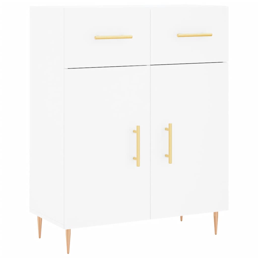 Wardrobe, white, 69.5x34x90 cm, composite wood