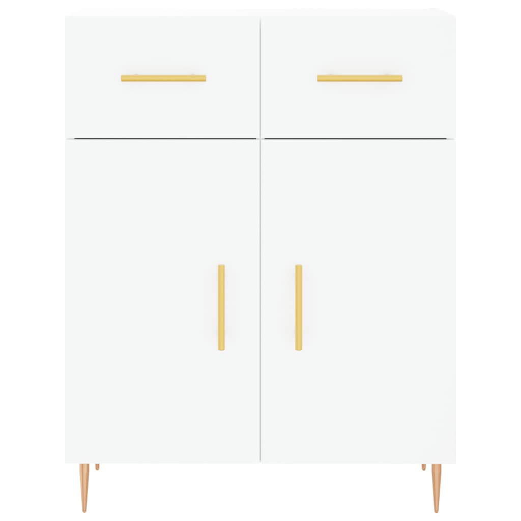 Wardrobe, white, 69.5x34x90 cm, composite wood