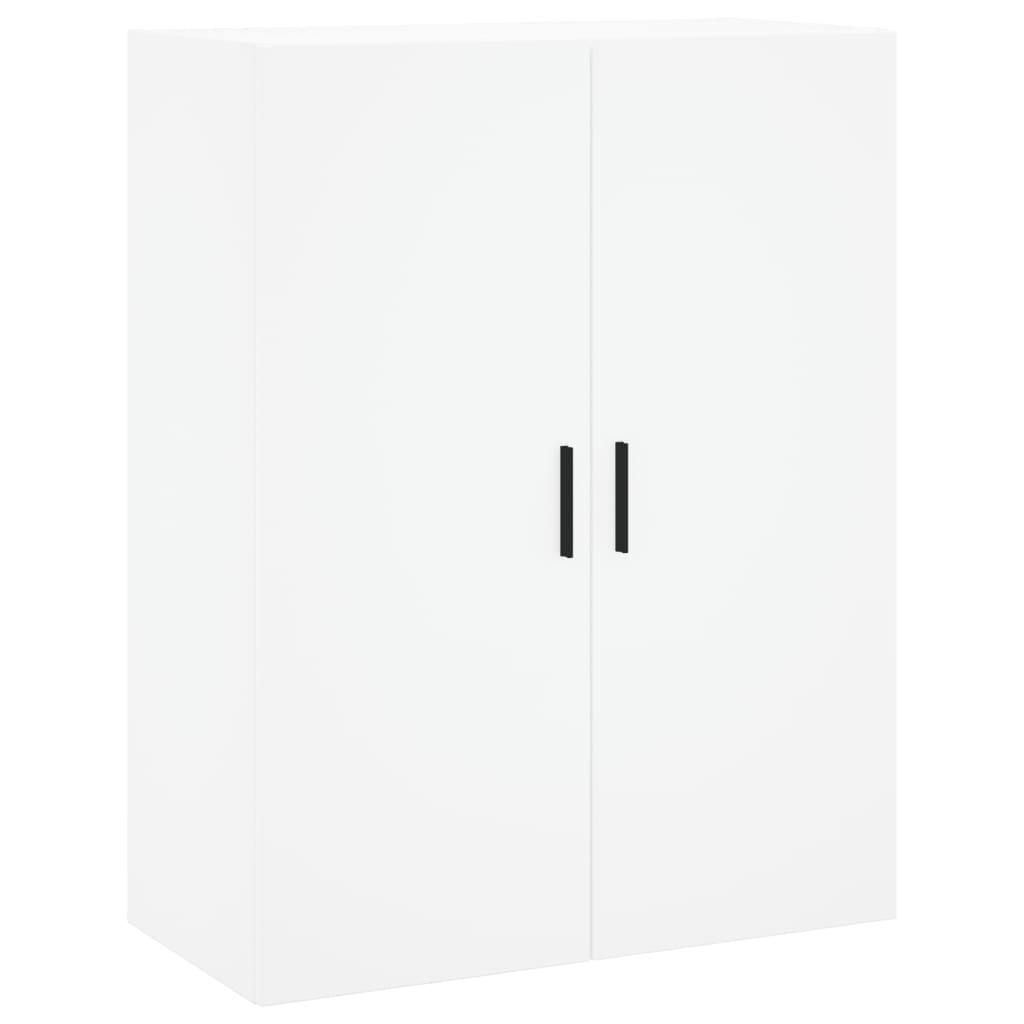 Wall-mounted cabinet, white, 69.5x34x90 cm