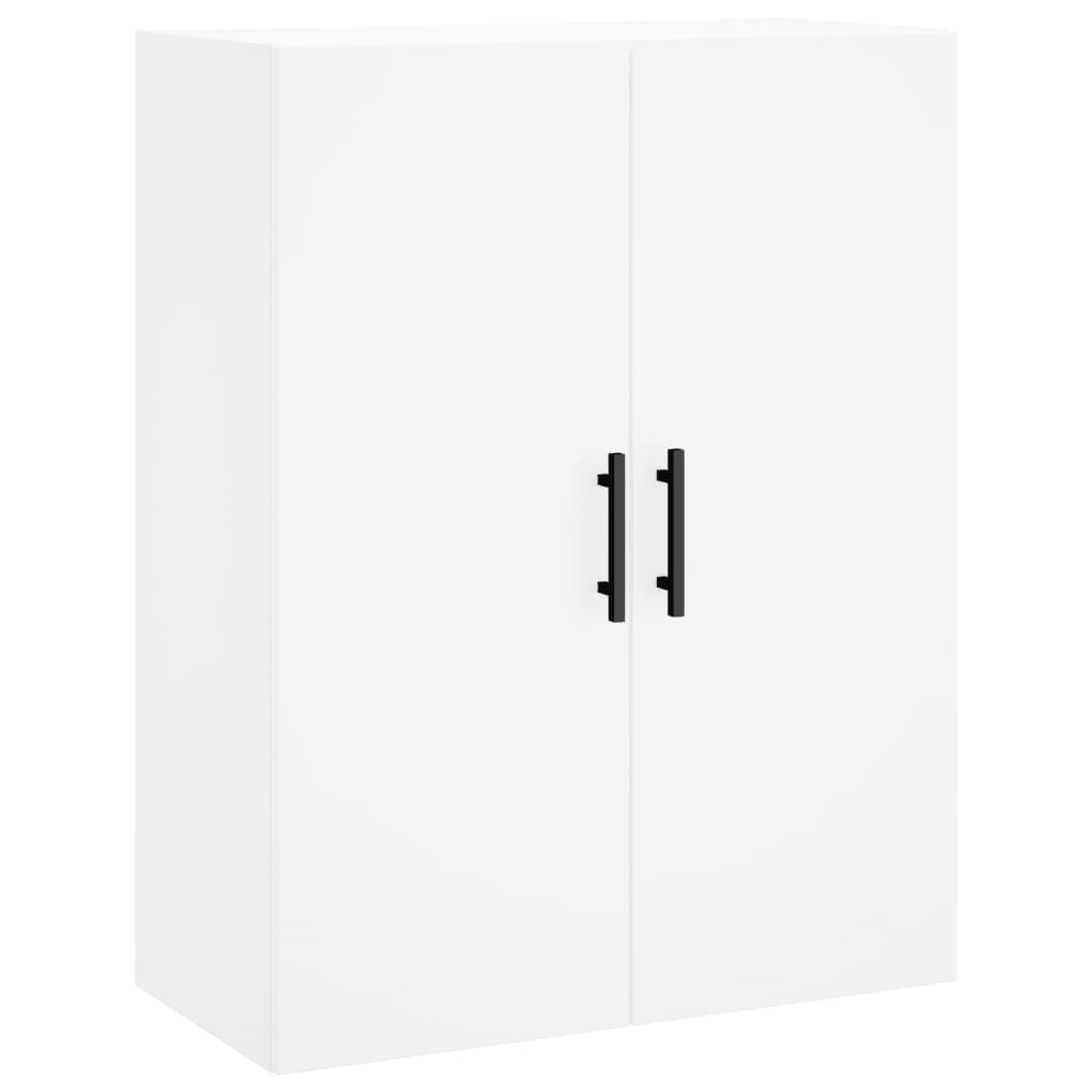 Wall-mounted cabinet, white, 69.5x34x90 cm