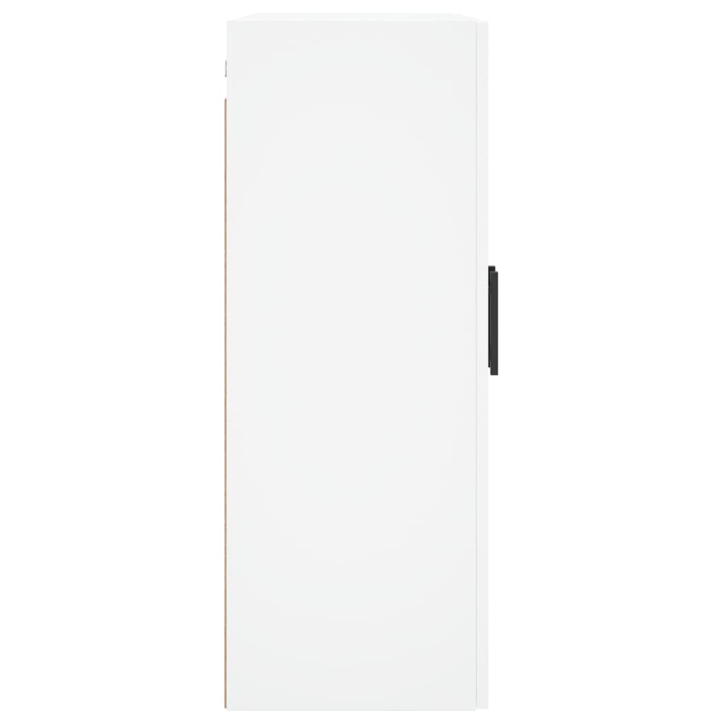 Wall-mounted cabinet, white, 69.5x34x90 cm