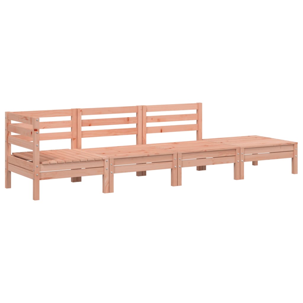 4-seater garden sofa, solid Douglas fir