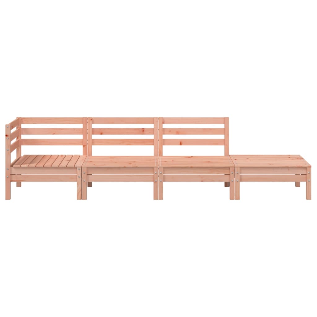 4-seater garden sofa, solid Douglas fir