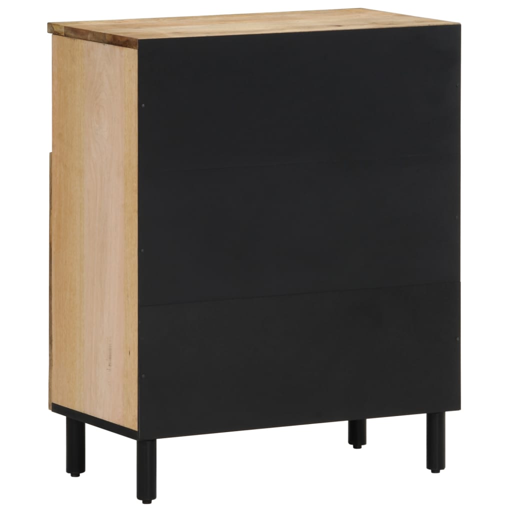 Side cabinet, 60x33x75 cm, solid mango wood