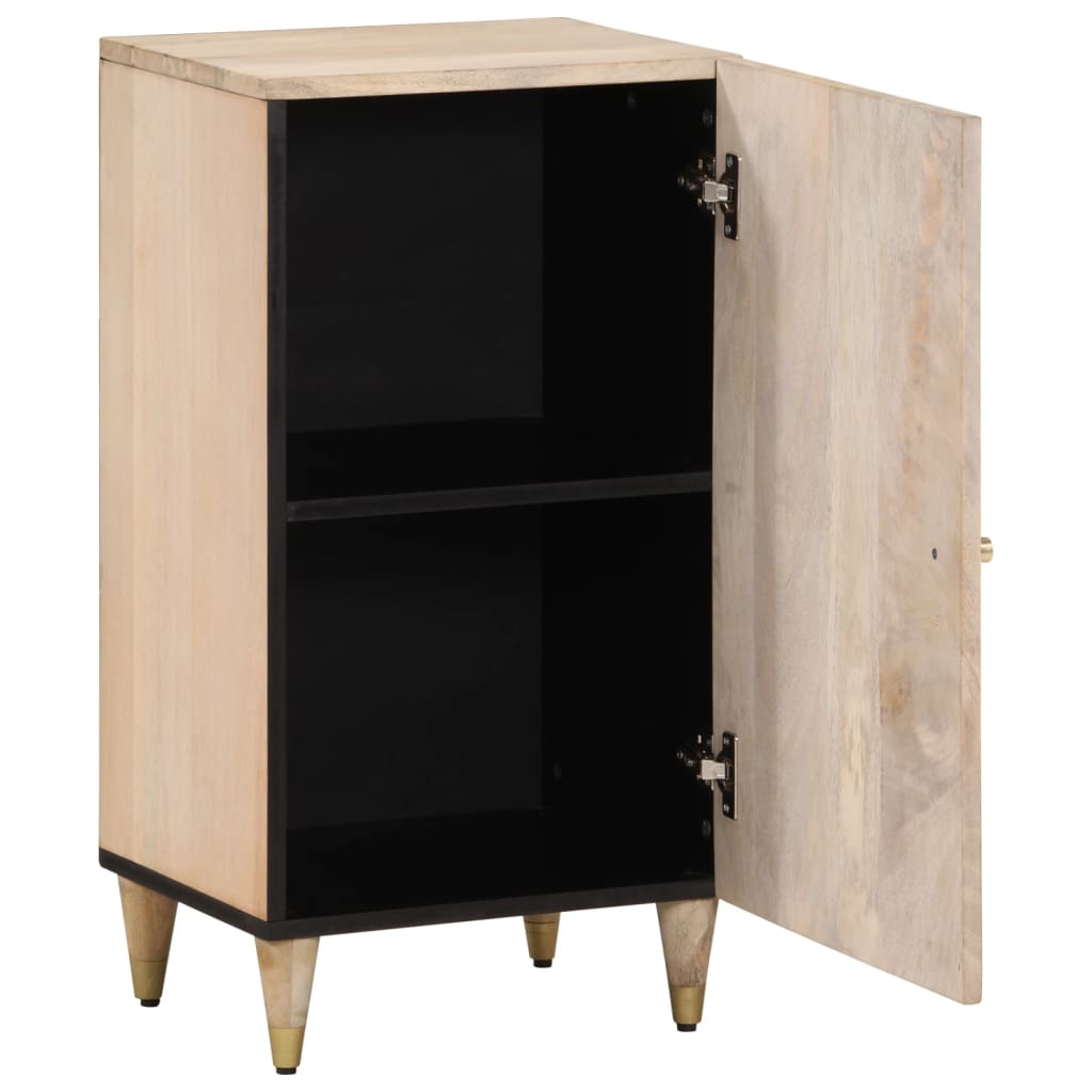 Side cabinet, 40x33x75 cm, solid mango wood