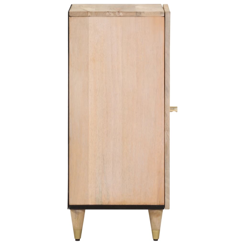 Side cabinet, 40x33x75 cm, solid mango wood