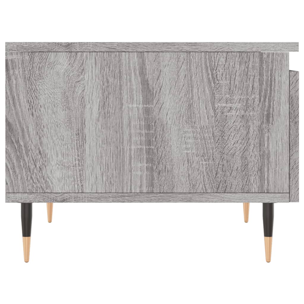 Coffee tables 2 pcs. sonoma gray 50x46x35 cm composite wood