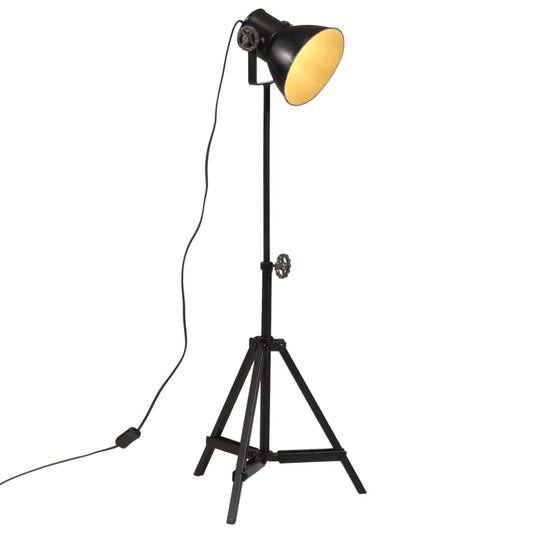 Floor lamp 25 W, black, 35x35x65/95 cm, E27