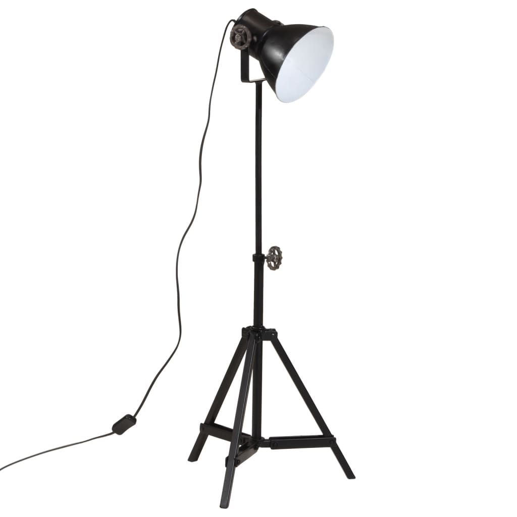 Floor lamp 25 W, black, 35x35x65/95 cm, E27