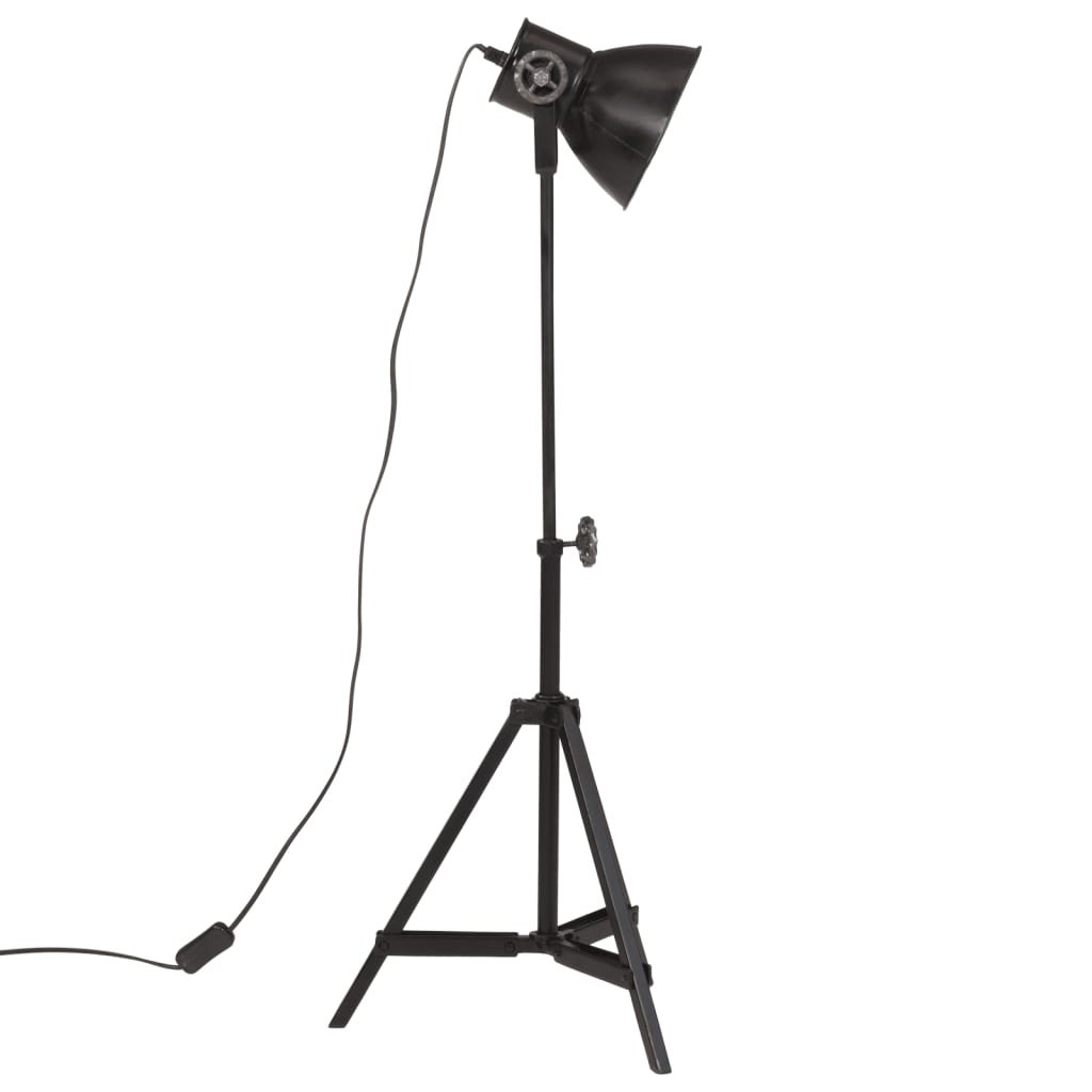 Floor lamp 25 W, black, 35x35x65/95 cm, E27