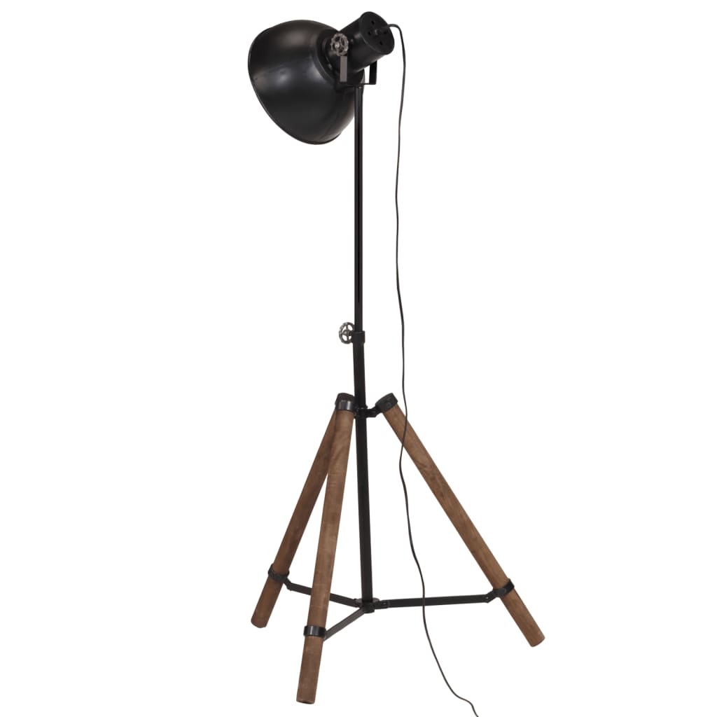 Floor lamp 25 W, black, 75x75x90-150 cm, E27